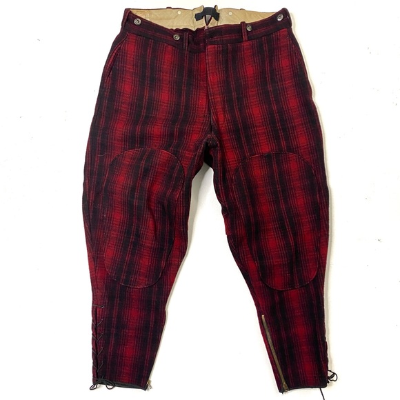 Woolrich Pants Vintage 5s Woolrich Mens Buffalo Plaid Wool Hunting